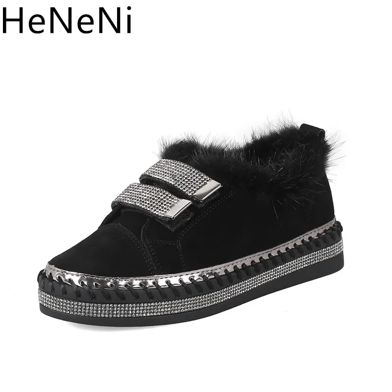 Plat Femelle Cheveux black Chaussures Au Apricot Bottes De Femmes Automne Nouveau Réel Chaud Top Mode 2018 Garder Cheville Cristal Qualité gray Hiver Nouvelle hQdxBsrCot
