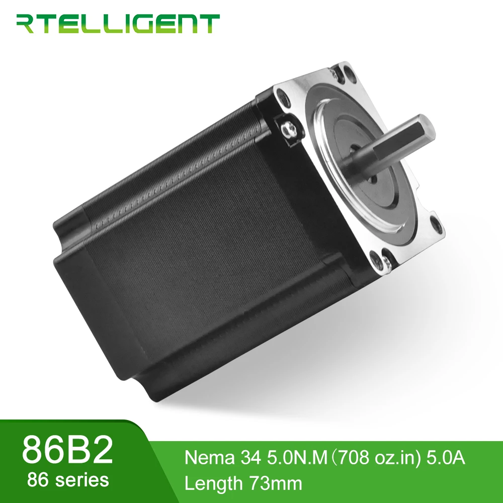 Умный трехфазный двигатель Rtelligent 2 3 4 1 N.M степени Nema 34 шаговый 86B2 постоянного тока