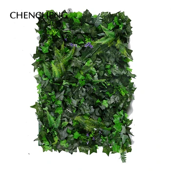 

CHENCHENG Artificial Plant Grass Wall for Hotel Store Backdrop Decor Persian Leaves Begonia Leaves Carpet Grass Window Decor