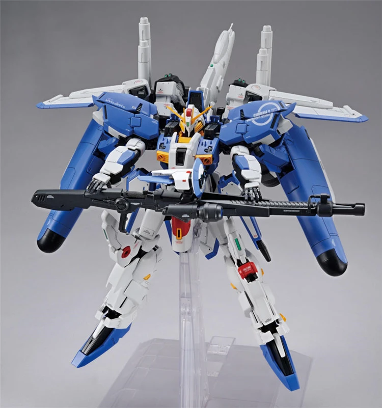 Bandai Gundam MG 1/100 MSA 0011 GUNDAM/S GUNDAM EX S EXS 1 5 мобильный костюм набор моделей экшн фигурки