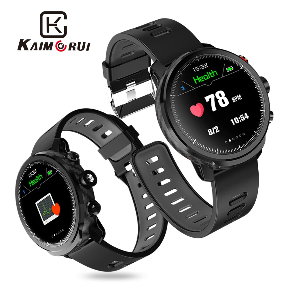 

Kaimorui Smart Watch Men IP68 Waterproof Pedometer Heart Rate Monitor Fitness Tracker Smartwatch for Android and IOS Phone