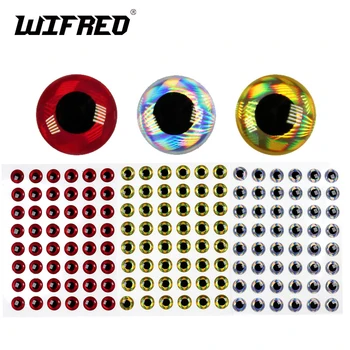 

[300PCS] Resin 3D Fish Eye for Lure Bait Making Pike Fly Tying Gold Red Silver Streamer Soft Bait Eyes Wholesale 2mm to 10mm