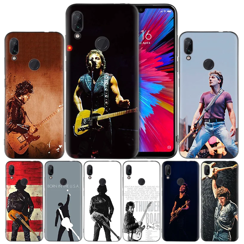 

Bruce Springsteen Silicone Case Cover for Xiaomi Redmi Note 7 7A 7S K20 Y3 6 6A S2 GO 5X 6X Mi A1 A2 8 9T Play Lite Pro Poco F1
