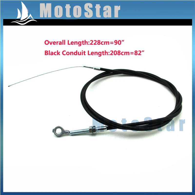 Enhanced 90" Throttle Cable With 82" Casing For Manco ASW Go Kart Cart