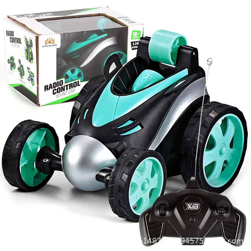 

Wireless Remote Control Car Tumbling Stunt Dump Truck Toys 360 Tumbling Roller Rotating Wheel Vehicle electric Toy Boy Kids