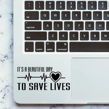 

Grey's Anatomy Quote Trackpad Decal for MacBook Pro Air Retina 11 12 13 15 inch Mac Notebook Touchpad Skin Vinyl Laptop Sticker