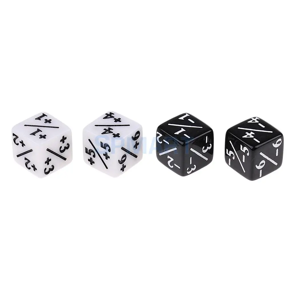 20x Six Sided Fraction Dice for Addition Subtraction Multiplication Division