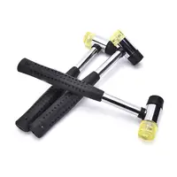 10mm 25mm Mini Double Faced Household Rubber Hammer Domestic Nylon Head Mallet Hand Tool for Jewelry / Craft / DIY 2