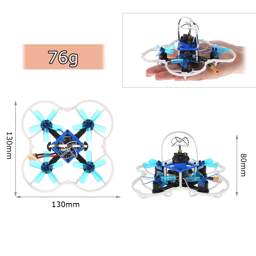 GoolRC G85 85 мм 5 8G 40CH 600TVL микро FPV RC Дрон гоночный 1106 бесщеточный двигатель