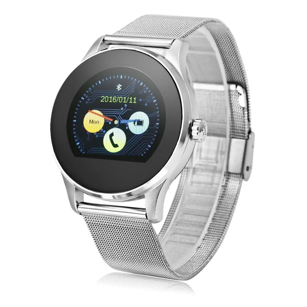 Sporch K88H Японии и Корея версия MTK2502 Bluetooth 4 0 Часы Smartwatch сердечного ритма наручные