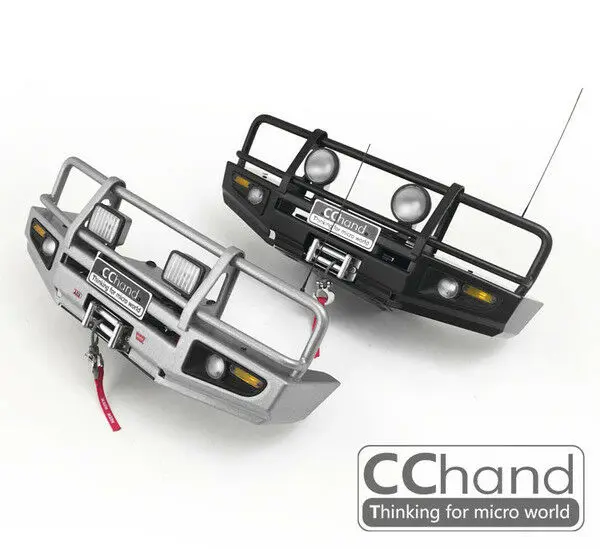 CChand RC4WD 1/10 LC70 ARB-DELUXE передний металлический бампер черный/серебристый | Игрушки и