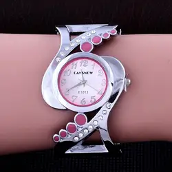 Модные повседневные женские часы браслет часы бренд выдалбливают браслет роскошные женские часы наручные часы horloges mannen