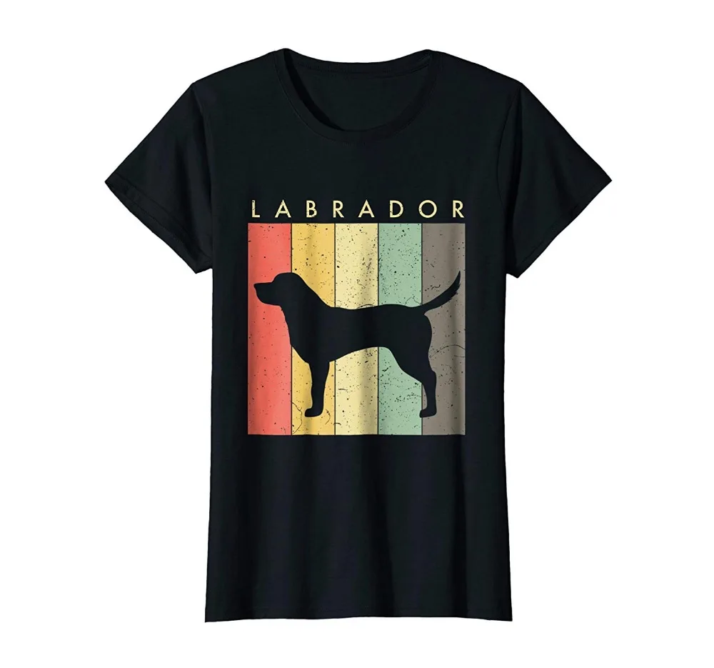 

Labrador T-Shirt for Dog Lovers - Retro Vintage Style Men Fashion 2019 Casual Slim Fit Brand Clothes Sports T Shirts