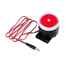 Домашняя охранная сигнализация, громкоговоритель, проводная сирена, Звуковая мощность 120 дБ