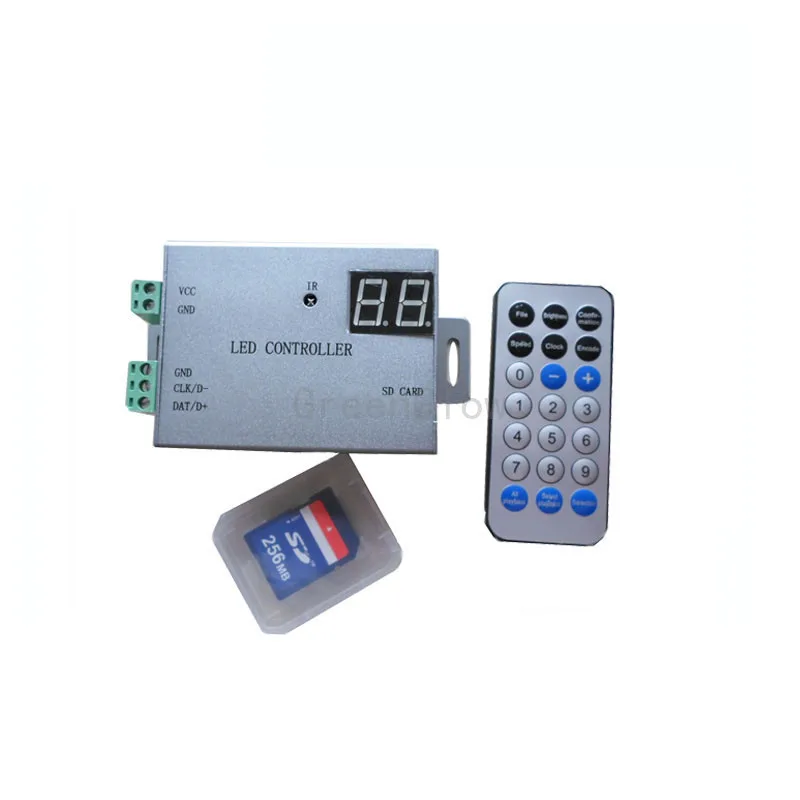

1X H805SB dream color LED controller can be driver max 4096 pixels support many IC type free shipping
