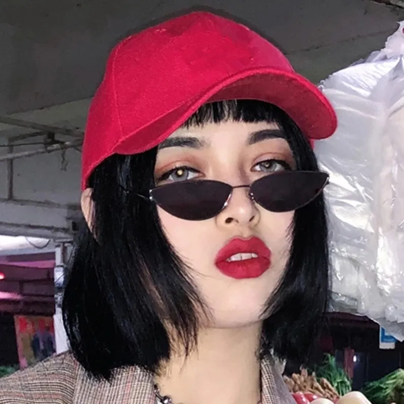 Женские зеркальные солнцезащитные очки Cat Eye светоотражающие кошачий глаз