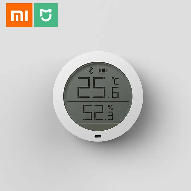 Xiao mi jia Bluetooth датчик температуры Hu mi dity Высокочувствительный гигротермограф ЖК-цифровой термометр работает с приложением mi Home
