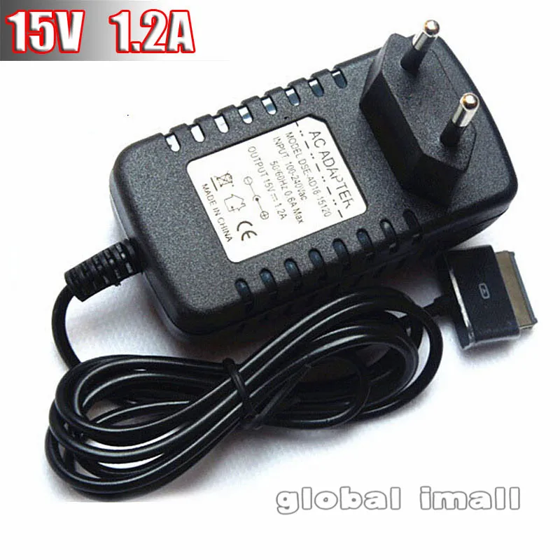 DC15V 1.2A 18W Universal AC Adapter Tablet Battery Charger for ASUS Eee