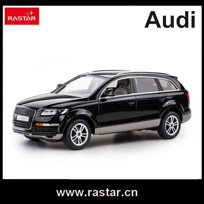 Rastar лицензированные электрические детские машинки R/C 1:14 Audi Q7 хорошее качество игрушки rc модель автомобиля 27400