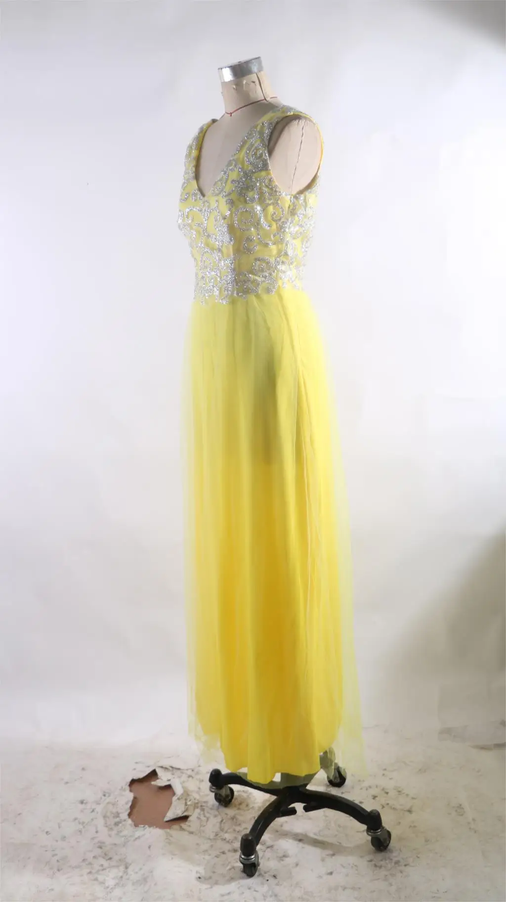 ZTVitality Vestidos сексуальное однотонное желтое длинное платье с v-образным вырезом на спине женские зимние платья модное праздничное платье Vestido De Fiesta