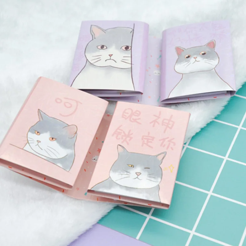 12 наборов блокнотов Липкие заметки Kawaii свежие животные бумага Блокнот дневник