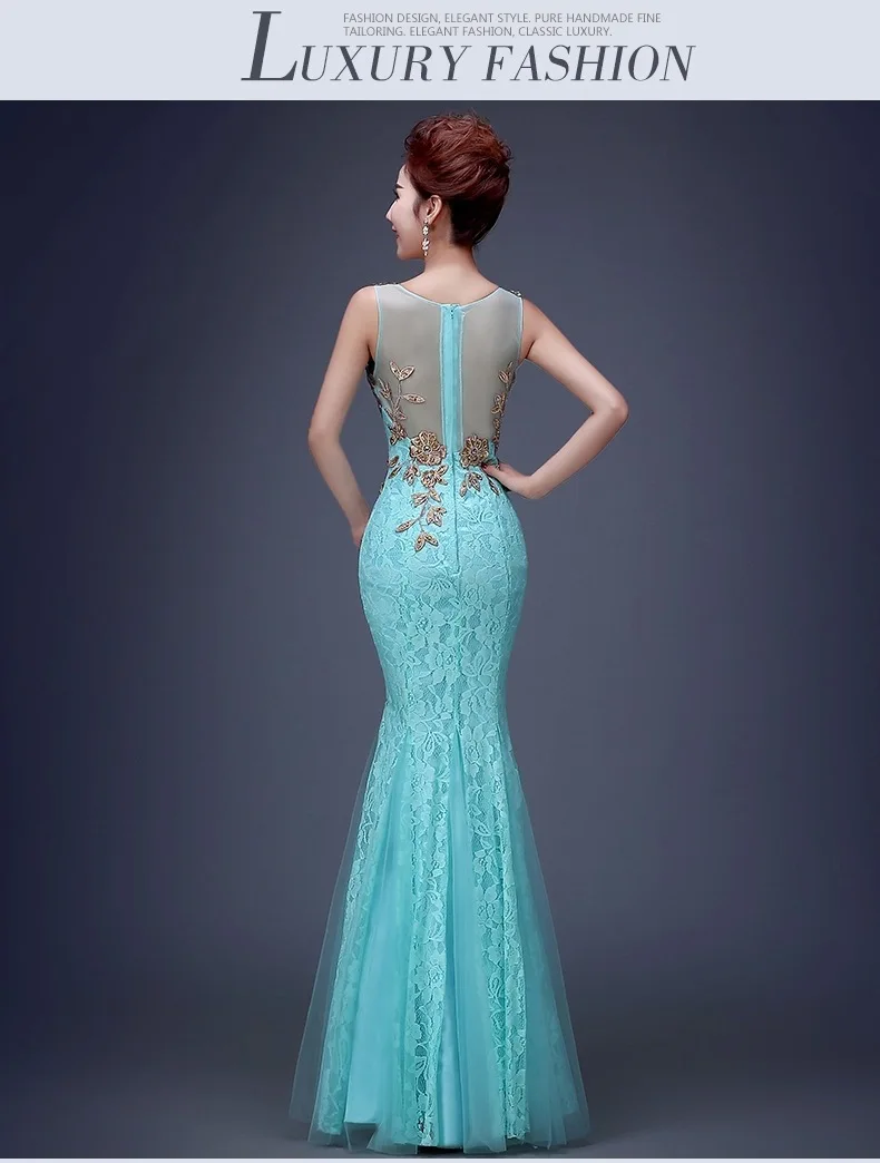 Vestido de Festa кружевные аппликации платья дешевые вечерние платья длинное вечернее платье
