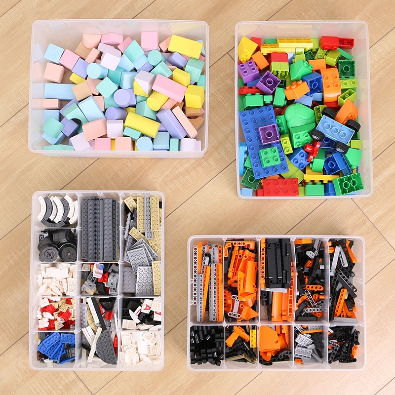 BNBS детские игрушки Lego Solider органайзер коробка строительные блоки мини ящик для