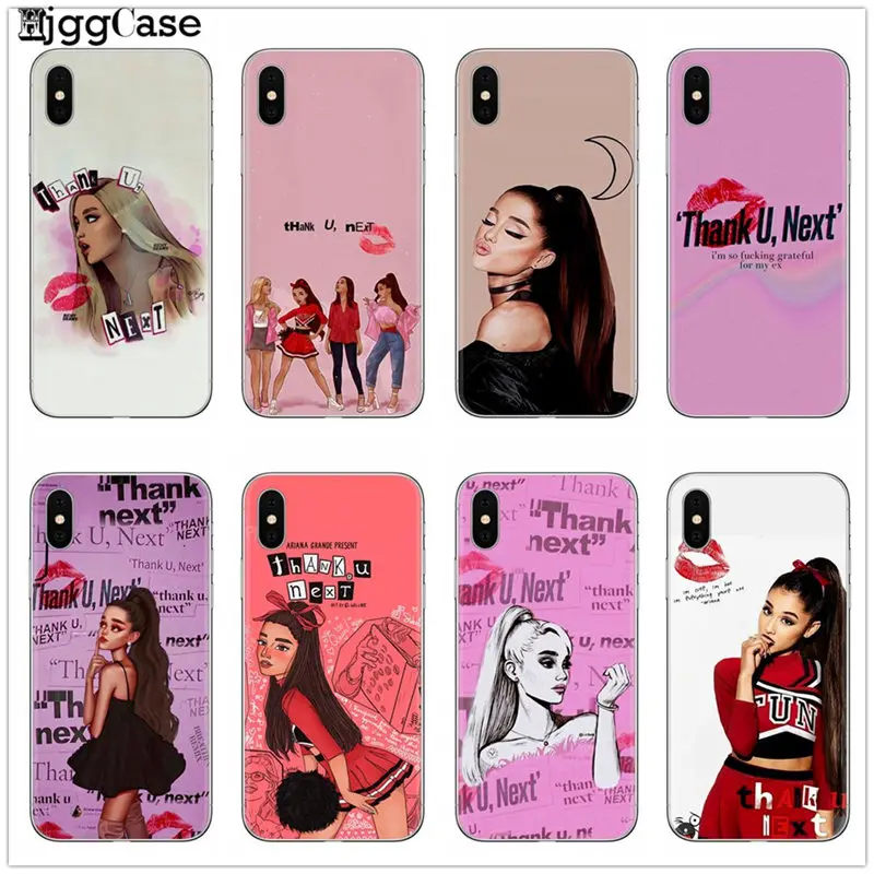 Thank U, Next Ariana Grande phone case for iPhone X XR XS Max 8 7 6s Plus 5s for Samsung Galaxy ...