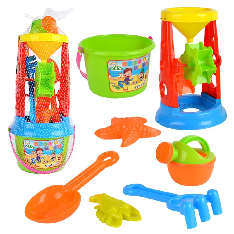 7 pcs /set Summer Water Sand Beach Toys for Baby Kids Children Boys