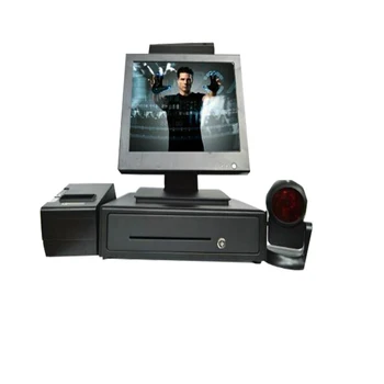 factory wholesale all in one pos system touch screen all in one pos pc/point of sale pos system Cash Register Machine