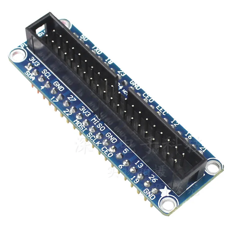 

Raspberry PI GPIO Adapter Plate 40 Pins for Breadboards Plugin Edition