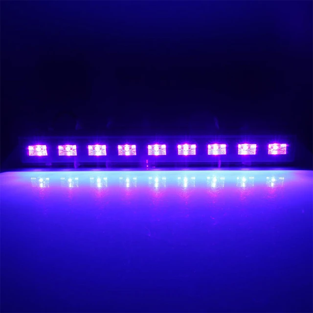 Barra Led Uv ultravioleta 9x3 Luz Negra