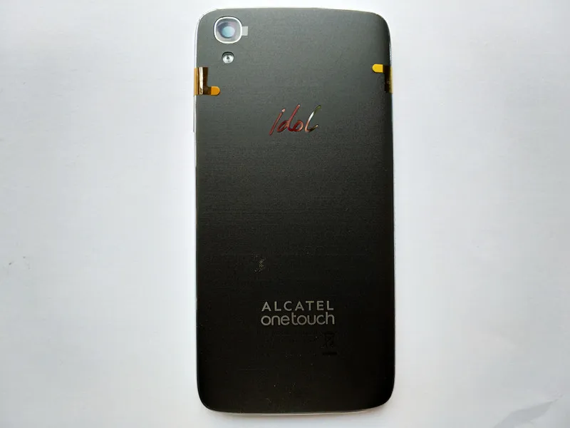 

New Battery Cover For Alcatel One Touch Idol 3 6039 6039A 6039K 6039Y Battery Door Phone case Back Shell Replacement Parts