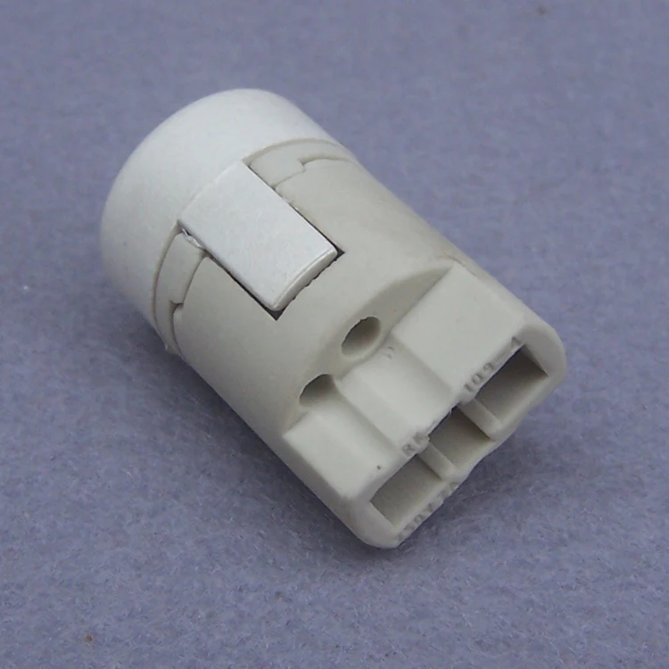 G9 lamp base Pottery Porcelain body plastic socket or top cover Ceramic