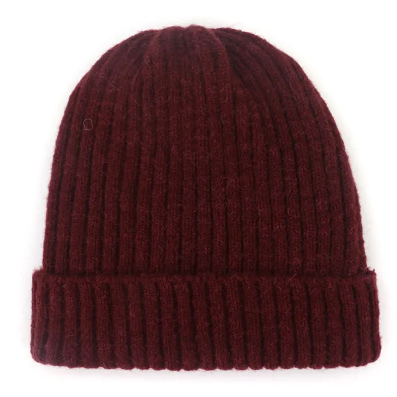 brown wooly hat
