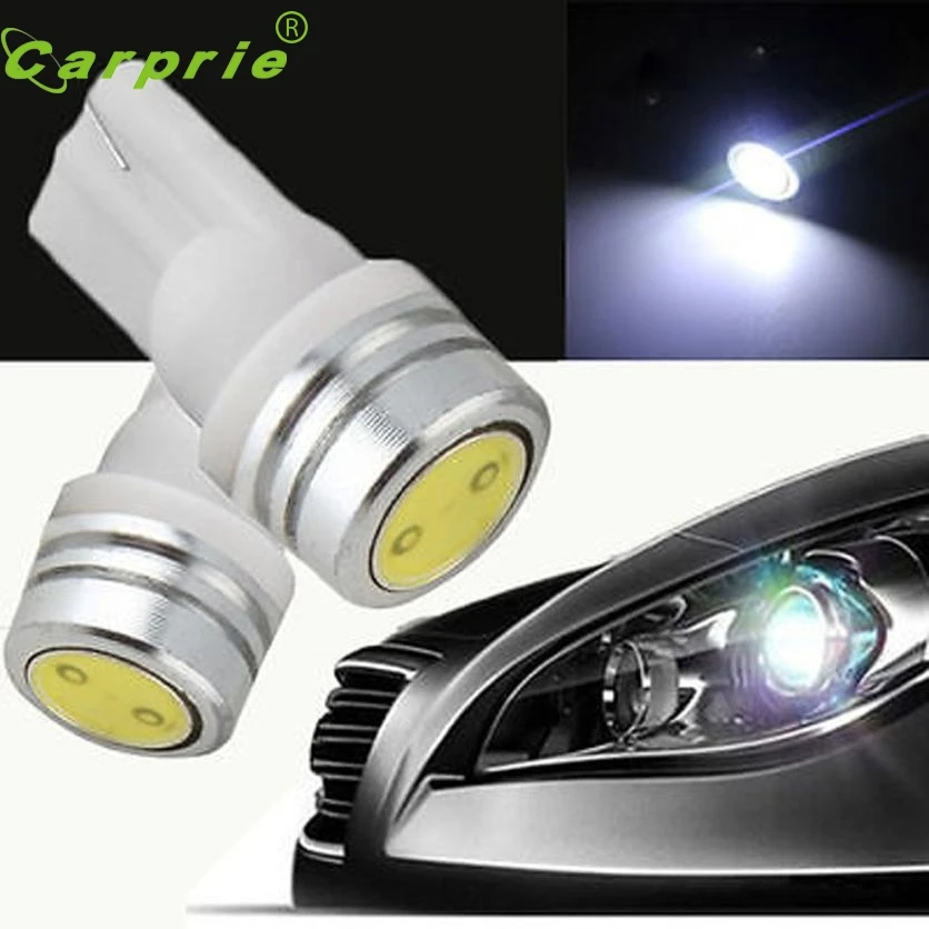 

New Arrival 2x 1W T10 168 194 W5W SMD LED Car Tail Wedge Light Lamp Bulb 12V Xenon White st7
