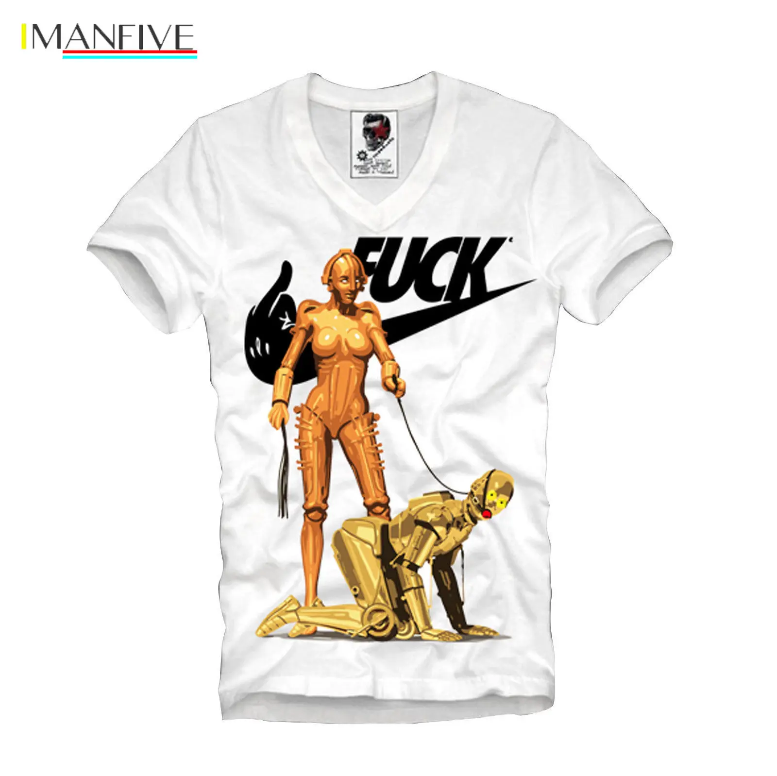 

E1SYNDICATE V T SHIRT C 3PO VERSKLAVT PORNO DARTH VADER TROOPER STAR WARS Pride Of The Creature T-Shirt