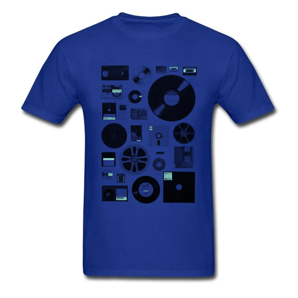 Классическая мужская футболка с данными Ele ts DJ Records, мужская белая одежда, джазовая Кассетная футболка, 3D топы, хлопковые футболки, старая музыка