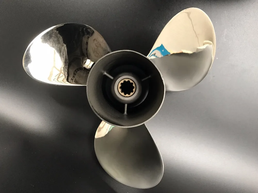 9 7/8x13 For Yamaha 20 30HP Outboard Engine STAINLESS STEEL Propeller