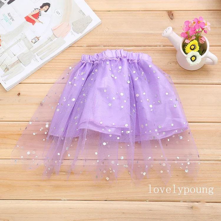 Shinning dot tutu skirt girls skirt cheap tutu skirt dance skirt kids