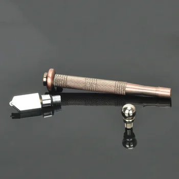 

1pc Professional Diamond Antislip Metal Handle Cutting Tools Pistol Grip Oil Glass Cutter Tool Oil Feed Glass Cutter