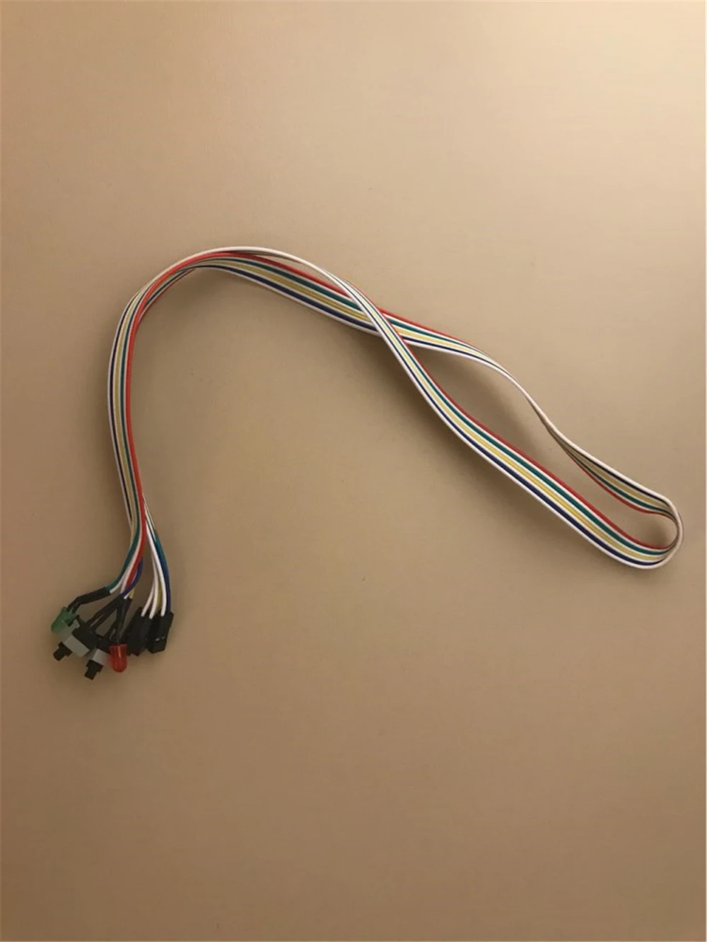 5 قطعة/المجموعة سطح اللوحة PC حالة الأحمر الأخضر LED مصباح امدادات الطاقة atx إعادة HDD التبديل الرصاص 20 \