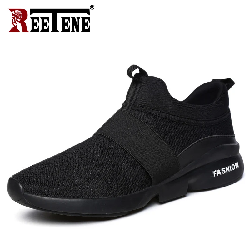 

REETENE Men Casual Shoes Sneakers Fashion Summer Sandals Slip On Casual Breathable Shoes Loafers Zapatos De Hombre Men Shoes