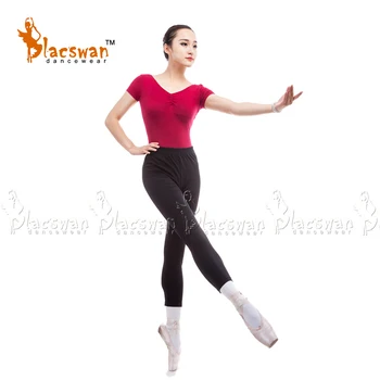 

Spandex Ankle Length Dance Tights Girls Cotton Lycra Leggings Women High Waist Adult Fitness Pants for Jogging Sports JP695
