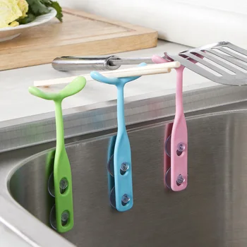 

Suction Cup Spoon Chopstick Holder Sucker Sink Cutlery Shelf Sink Rice Scoop Home Kitchen Draining Rack Bean Sprouts Stick