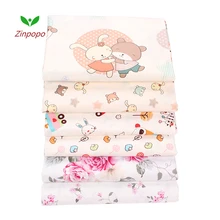 Новинка, 6 шт. в упаковке, 40*50 см, хлопковая ткань для швейные сумочки, занавески, сделай сам, куклы, tissu tecido, ткань в стиле пэчворк, стеганые ткани K53