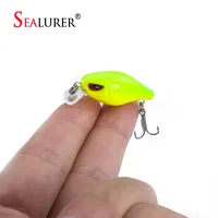 SEALURER 1 шт. рыболовные приманки 3,5 см 2 г Мини воблеров Micro трудно Pesca искусственные приманки мини приманка гольян крошечные приманки