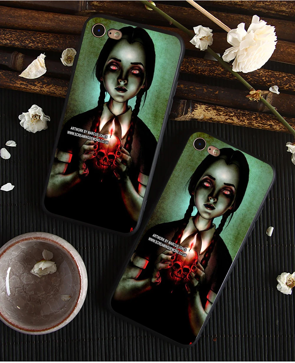 Weday Addams family чехол для телефона Apple iPhone 8 7 6 6S Plus X 5 5S 5C Мягкий Силиконовый Модный чехол - Цвет: 10123