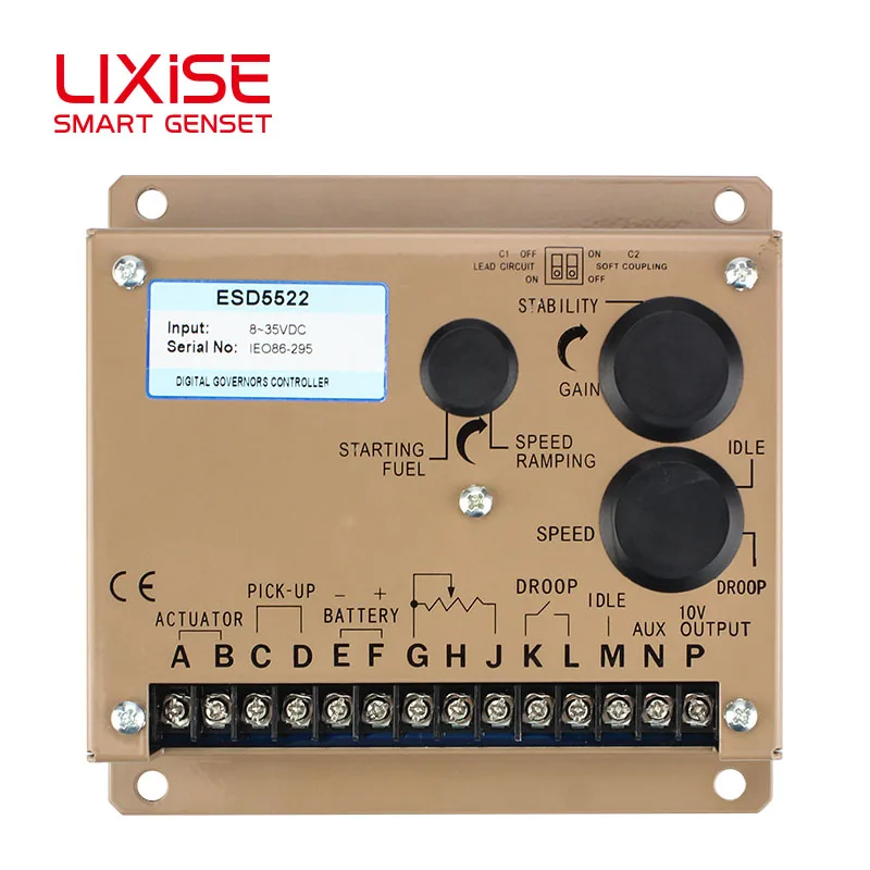 Китайский генератор ESD 5522 LIXiSE регулятор механического двигателя|engine governor|generator