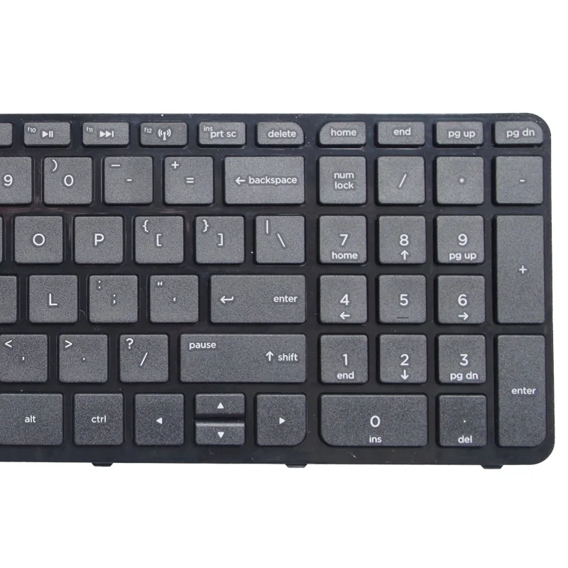 UP PARTS Tastatur Für HP Pavilion 250/255 G7 - Italienische Tastatur Schwarz Ohne Rahmen